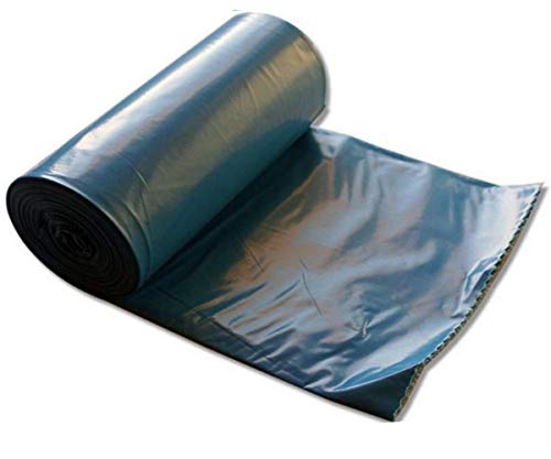 Trendsky 78 μ Betonsack - Müllbeutel 120l Extra stark - 2x10 er Rolle - Müllsäcke - extrem reißfest - Typ 100 - Abfall-Säcke XXL Abfallbeutel - 700x1100 mm - LDPE - blau - Müllsack von Trendsky