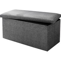 Sitztruhe Aufbewahrungsbox 38 x 38 x 78 cm - Dunkelgrau Sitztruhe Aufbewahrungsbox 38 x 38 x 78 cm - Dunkelgrau von Trendstabil