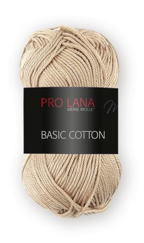 Pro Lana Basic Cotton ca. 125 m 50 g (0015 - Natur) von Trendstern