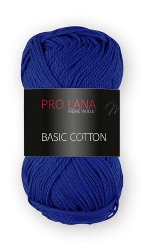 Pro Lana Basic Cotton ca. 125 m 50 g (0054 - Blau) von Trendstern