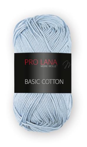 Pro Lana Basic Cotton ca. 125 m 50 g (0056 - Hellblau) von Trendstern