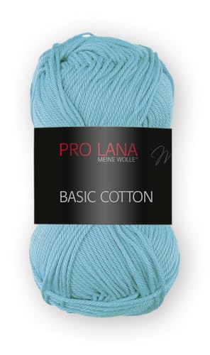 Pro Lana Basic Cotton ca. 125 m 50 g (0069 - Türkis) von Trendstern