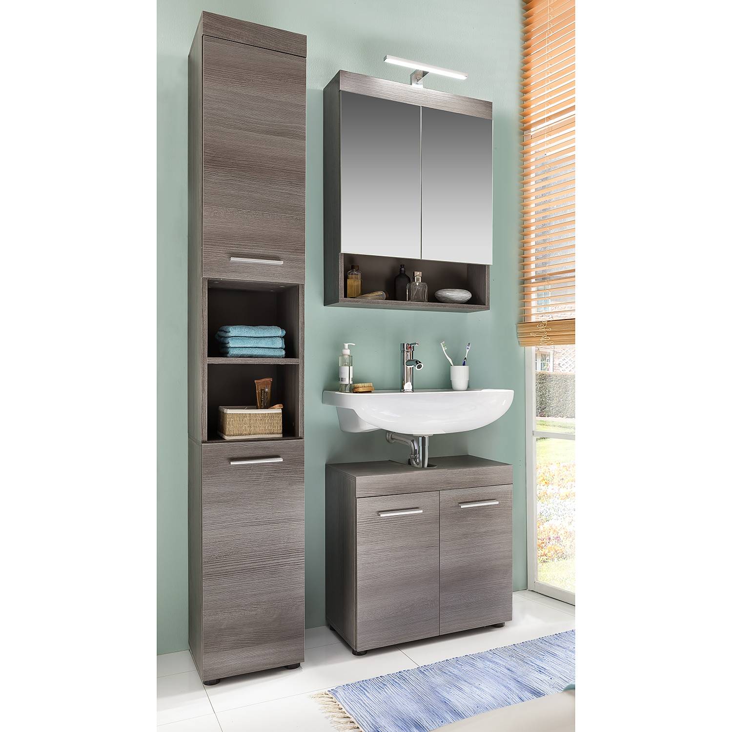 Badezimmerset Runner (3-teilig) von Trendteam