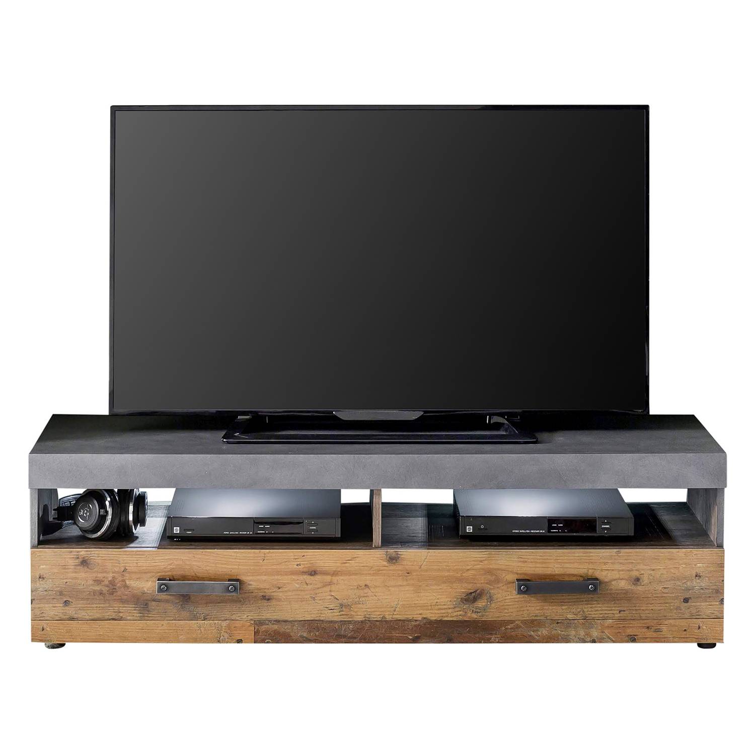 home24 TV-Lowboard Indy Spanplatte, foliert Braun 139 x 41 x 40cm home24 TV-Lowboard Indy Spanplatte, foliert Braun 139 x 41 x 40cm von home24