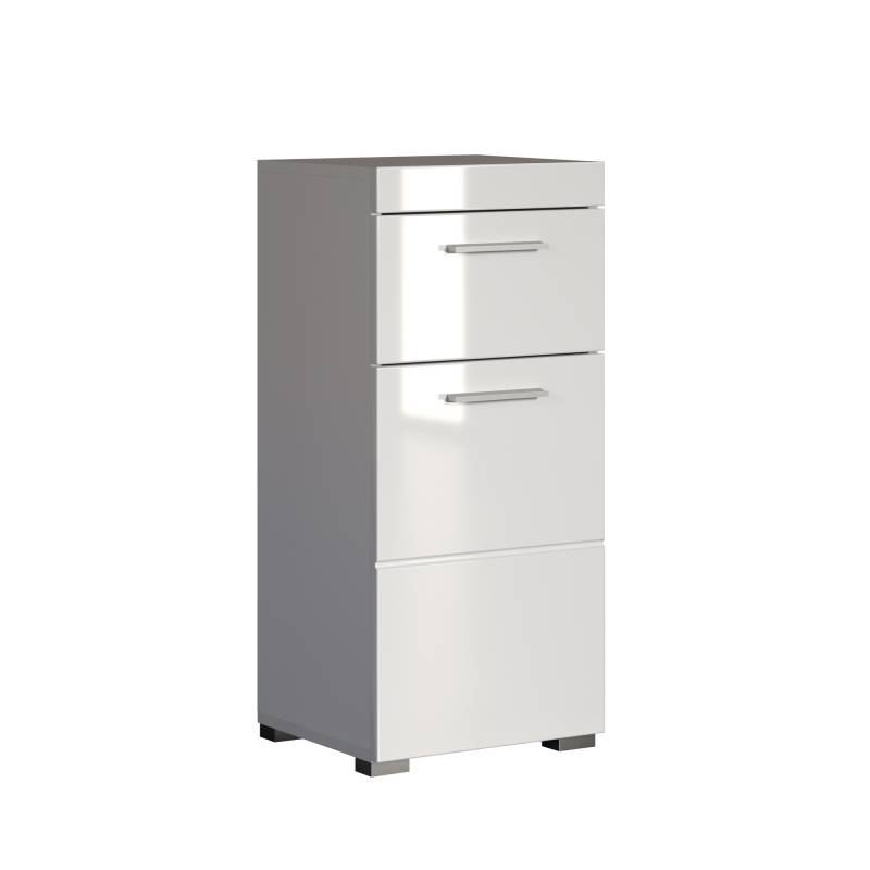 Trendteam Unterschrank 'Amanda' weiß glänzend 37 x 79 x 31 cm von Trendteam