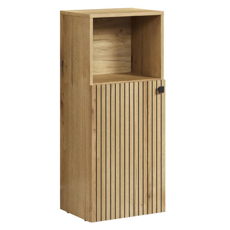 Trendteam Standschrank Pure Bliss mit Gefrästen Rillen Artisan Eiche 40 cm FSC® von Trendteam