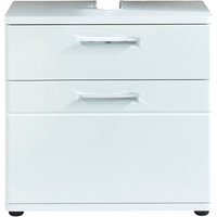 Trendteam Waschbeckenunterschrank »Monte«, BxHxT: 60 x 58 x 38 cm, Holzwerkstoff - weiss Trendteam Waschbeckenunterschrank »Monte«, BxHxT: 60 x 58 x 38 cm, Holzwerkstoff - weiss von Trendteam
