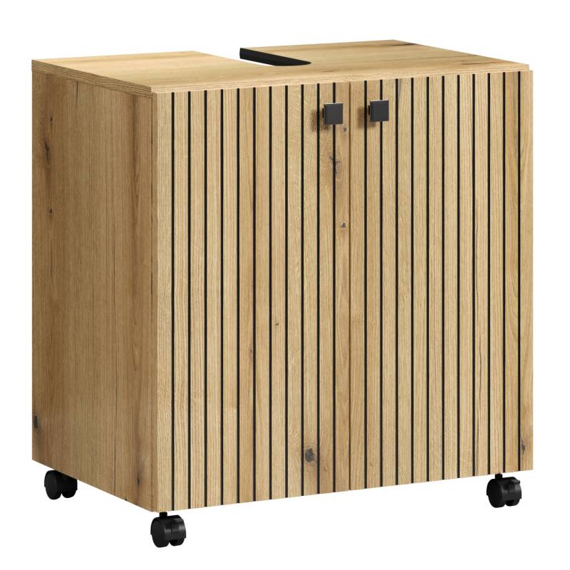 Trendteam Waschbeckenunterschrank Pure Bliss mit Rollen Artisan Eiche 60 cm FSC® von Trendteam