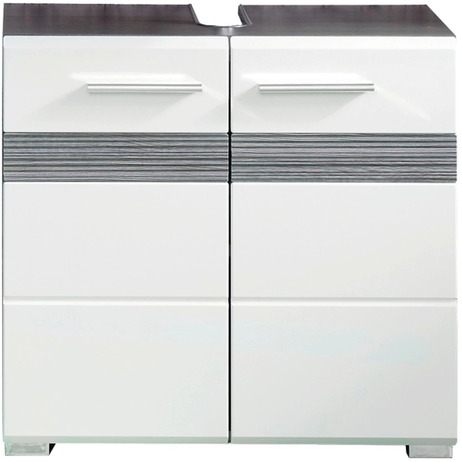 Trendteam Waschbeckenunterschrank SetOne Bad Rauchsilber 60 cm von Trendteam