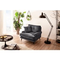 Trends by HG Loungesessel "Samir" mit Strasssteinen und goldfarben Applikationen von Trends By Hg