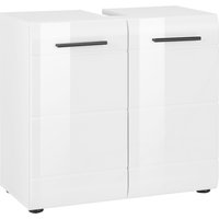 welltime Waschbeckenunterschrank "Sovana", Waschtisch mit verstellbarem Fach - Maße (B/T/H) 60/31/56 cm von Welltime