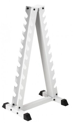 Trendy Sport Chrom Hantel Pyramide, Trendy Sport Hantelständer für 10 Paar Kurzhanteln von Trendy Sport