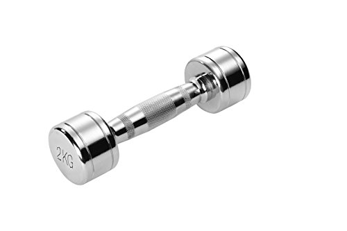 Trendy Sport Chrom Kurzhantel - 1 Stück - 2,0 KG von Trendy Sport