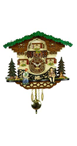 Trenkle Kuckulino Schwarzwalduhr mit Quarzwerk und Kuckuckruf TU 2066 PQ von Trenkle