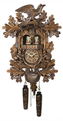 Trenkle Quarz Kuckucksuhr Jagtstück, mit Musik, drehende Tänzer TU 381 QMT HZZG Trenkle Quarz Kuckucksuhr Jagtstück, mit Musik, drehende Tänzer TU 381 QMT HZZG von Trenkle