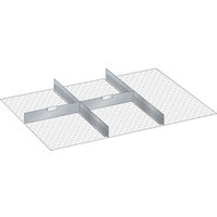 LISTA Set Trennwände 54x36E, (BxT) 918x612mm, für Fronthöhe 150mm von Lista