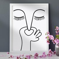 A1 A2 A3 A4 Toilette Badezimmer, Gäste Wc, Klo, Witzig Lustig Humor, Premium Poster Mit Bilderrahmen Oder Digitale Datei, Nase Zu - Stinkt A1 A2 A3 A4 Toilette Badezimmer, Gäste Wc, Klo, Witzig Lustig Humor, Premium Poster Mit Bilderrahmen Oder Digitale Datei, Nase Zu - Stinkt von TrenvayDesign