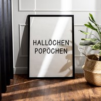 Poster A1 A2 A3 A4 Toilette Badezimmer | Gäste Wc Klo Witzig Lustig Humor Minimalistisch Schwarz Weiß Hallöchen Popöchen Poster A1 A2 A3 A4 Toilette Badezimmer | Gäste Wc Klo Witzig Lustig Humor Minimalistisch Schwarz Weiß Hallöchen Popöchen von TrenvayDesign