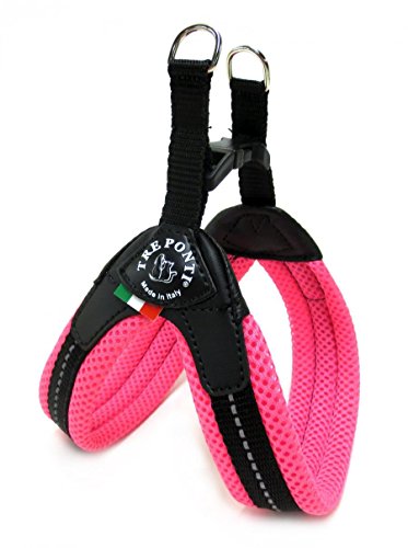 TRE PONTI TF221A Easy Fit Mesh Fix Neon, Größe 1.5, pink von Tre Ponti