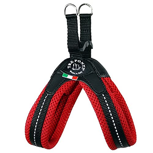 TRE PONTI T226R Easy Fit Mesh Fix, Größe 4, rot von Tre Ponti