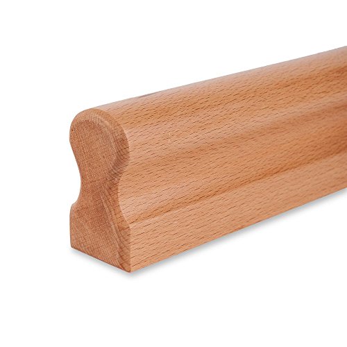 Handlauf Buche lackiert - 45x80mm - Omega (300 cm) von Treppen- und Geländerstudio Graber