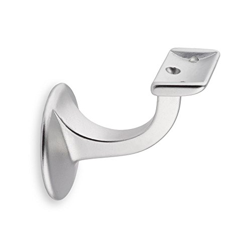 Handlaufhalter silber gerade Auflage mit Stockschraube Handlaufhalter silber gerade Auflage mit Stockschraube von Unbekannt