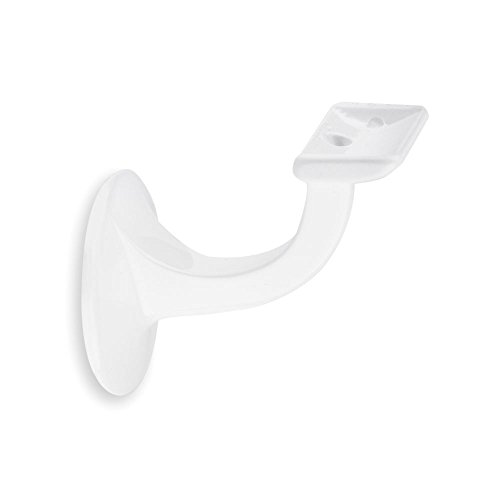 Handlaufhalter weiß gerade Auflage mit Stockschraube (glänzend) Handlaufhalter weiß gerade Auflage mit Stockschraube (glänzend) von AVCITY