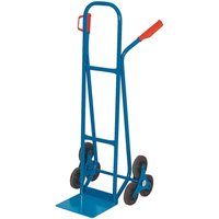 Treppenkarre HEMMDAL, mit 3-armigem Radstern, TK 175 kg, Schaufel BxT 280 x 230 mm, Stahl von HEMMDAL