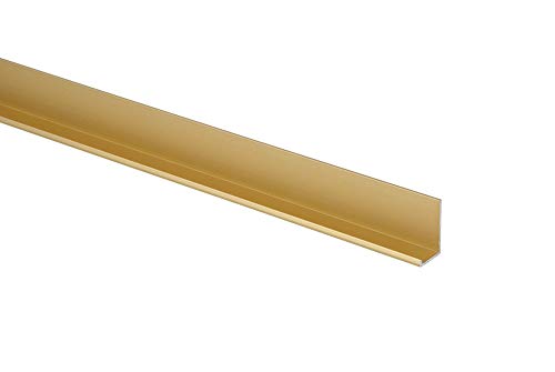 Premium Profilschiene Clip von Trepsa | hochwertiges Aluminium eloxiert | Farbe: Gold | Länge: 1000 mm | Made in Germany von Trepsa