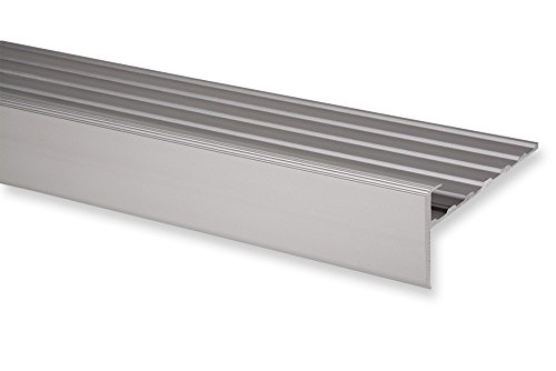 Trepsa Treppenkantenprofil Profil 3 | Aluminium eloxiert (1000 mm, Silber) von Trepsa