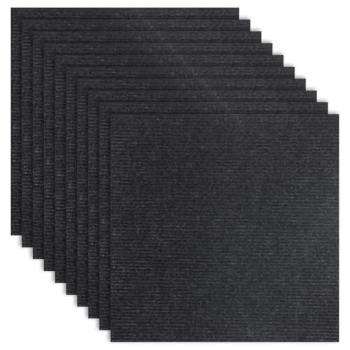 Selbstklebende Teppichfliesen, ineinandergreifende Bodenmatten, rutschfeste Spielmatte zum Krabbeln, 10 Stück, modulare Teppiche, japanischer Stil für Wohnzimmer, Schlafzimmer von Tressify