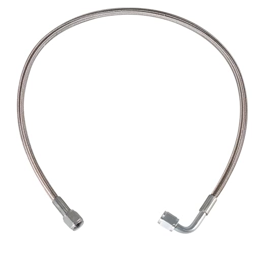 Turbo Ölzufuhrschlauch, 60 Zoll Edelstahl PTFE mit zwei Armaturen, An4-60, korrosionsbeständig und flexibel Turbo Ölzufuhrschlauch, 60 Zoll Edelstahl PTFE mit zwei Armaturen, An4-60, korrosionsbeständig und flexibel von Tressify