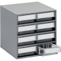 Treston 0840-3 Lagermagazin (B x H x T) 400 x 395 x 400mm Lichtgrau, Grau 1St. von Treston