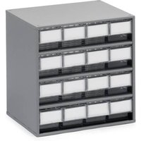 Treston 1630-3 Lagermagazin (B x H x T) 400 x 395 x 300mm Lichtgrau, Grau 1St. von Treston
