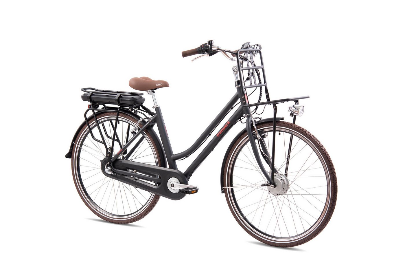 Tretwerk E-Bike Cityrad Sophia, 3 Gang, Nabenschaltung, Frontmotor, 374 Wh, Tretwerk Sophia E Bike Damen 28 Zoll Elektrofahrrad 155 - 175 cm Rad Tretwerk E-Bike Cityrad Sophia, 3 Gang, Nabenschaltung, Frontmotor, 374 Wh, Tretwerk Sophia E Bike Damen 28 Zoll Elektrofahrrad 155 - 175 cm Rad von Tretwerk
