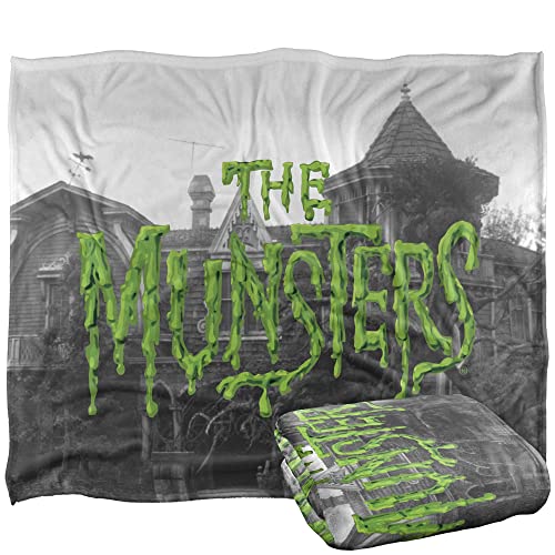The Munsters Logo Silky Touch Super Soft Throw Blanket 152 X 127 cm von Trevco