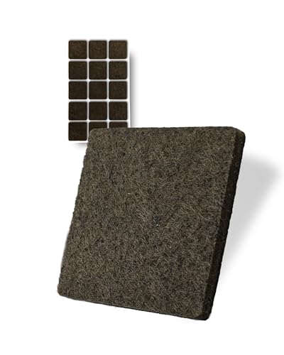 15 Stück Selbstklebende Filzgleiter (braun, 30 x 30 mm) - stark Selbstklebende Möbelgleiter - hochwertige Filzgleiter - Stuhlgleiter aus Filz 15 Stück Selbstklebende Filzgleiter (braun, 30 x 30 mm) - stark Selbstklebende Möbelgleiter - hochwertige Filzgleiter - Stuhlgleiter aus Filz von Trevendo