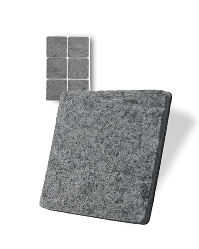 6 Stück Selbstklebende Filzgleiter (grau, 40 x 40 mm) - stark Selbstklebende Möbelgleiter - hochwertige Filzgleiter - Stuhlgleiter aus Filz 6 Stück Selbstklebende Filzgleiter (grau, 40 x 40 mm) - stark Selbstklebende Möbelgleiter - hochwertige Filzgleiter - Stuhlgleiter aus Filz von Trevendo