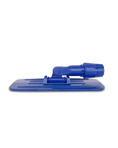 Padhalter mit Gelenk & Stielaufnahme - für Padgröße 250 x 115 mm - Beweglich in alle Richtungen - Ergonomisch & robust - Bodenpflege leicht gemacht von Trevendo