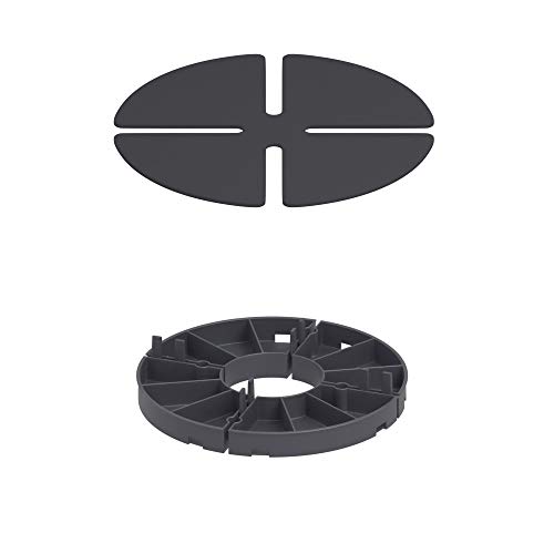 Trevendo® Plattenlager Terrassenlager inkl. Trittschallpad 15 mm Höhe, 30 Stück von Trevendo