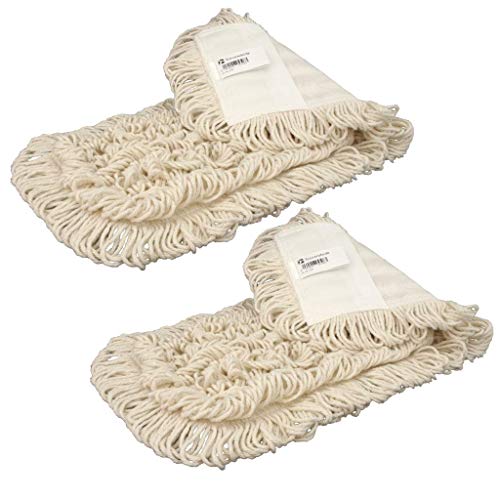 Trevendo 2X Wischmopp aus Baumwolle Wischmop 40cm - Wischbezug zur Bodenpflege Trevendo 2X Wischmopp aus Baumwolle Wischmop 40cm - Wischbezug zur Bodenpflege von Trevendo