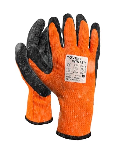 Trevendo isolierte Winterhandschuhe - 12 Paar - Covent Winter - EN511 zertifiziert für Kälteschutz - Sicherheitshandschuhe - Arbeitshandschuhe - kaltes Wetter - flexibel einsetzbar - Größe 8 Trevendo isolierte Winterhandschuhe - 12 Paar - Covent Winter - EN511 zertifiziert für Kälteschutz - Sicherheitshandschuhe - Arbeitshandschuhe - kaltes Wetter - flexibel einsetzbar - Größe 8 von Trevendo