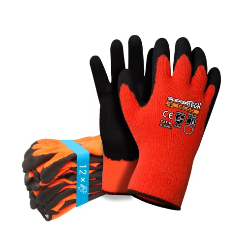 Trevendo isolierte Winterhandschuhe - Super Tech Igloo - Arbeitshandschuhe - Kälteschutz - Sicherheitshandschuhe - Montagehandschuhe - kaltes Wetter - vielseitig einsetzbar - 12 Paar - Größe 10 Trevendo isolierte Winterhandschuhe - Super Tech Igloo - Arbeitshandschuhe - Kälteschutz - Sicherheitshandschuhe - Montagehandschuhe - kaltes Wetter - vielseitig einsetzbar - 12 Paar - Größe 10 von Trevendo