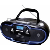 057404 portable Stereoanlage Digital 20 w am, fm Schwarz, Blau MP3-Wiedergabe - Trevi von Trevi