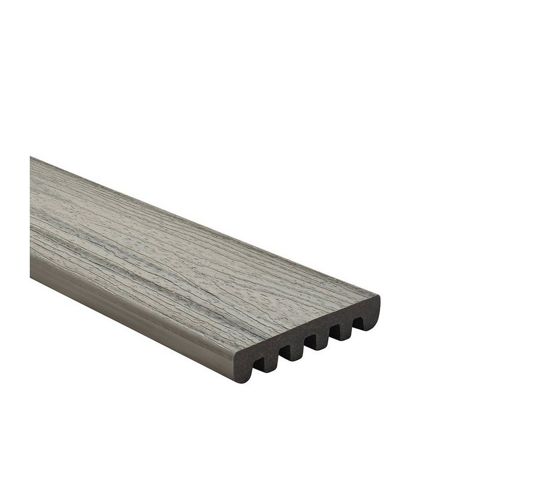 Trex Terrassendielen Enhance Naturals WPC Balkondiele Holzoptik ohne Nut, 0,70 m², BxL: je 14x488 cm, 25,40 mm Stärke, (1-St., Stück 4,88 Meter), Dielen frei von streichen oder ölen von Trex