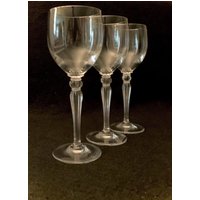 Waterford Carleton Irish Crystal Water Glasses Platinum Rim - Einzeln Verkauft von TriadVintage