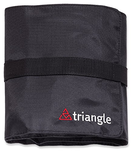 Triangle SA 0346 Rolltasche Artist, 21-teilig ohne Inhalt praktisch zur Aufbewahrung von Triangle Schnitzmessern und Schnitzwerkzeugen von Triangle