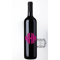 Monogramm Vinyl Aufkleber Monogramm Vinyl Aufkleber von TriangleKBoutique