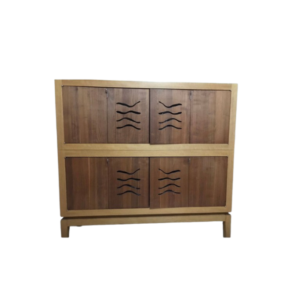 Eichenholz Sideboard Schrank, Triangolo von Triangolo