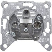 Triax GDA 313 Antennendose SAT, TV, UKW Unterputz Durchgangsdose von Triax